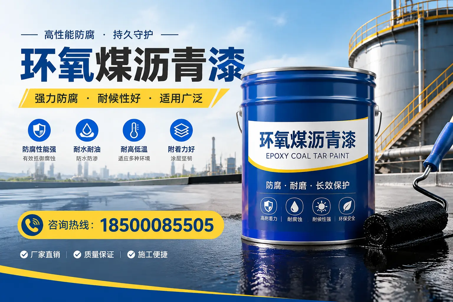 环氧煤沥青漆的储存与运输注意事项,新北企业须知